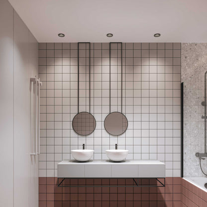 Maytoni Zoom LED 60° recessed circular light black