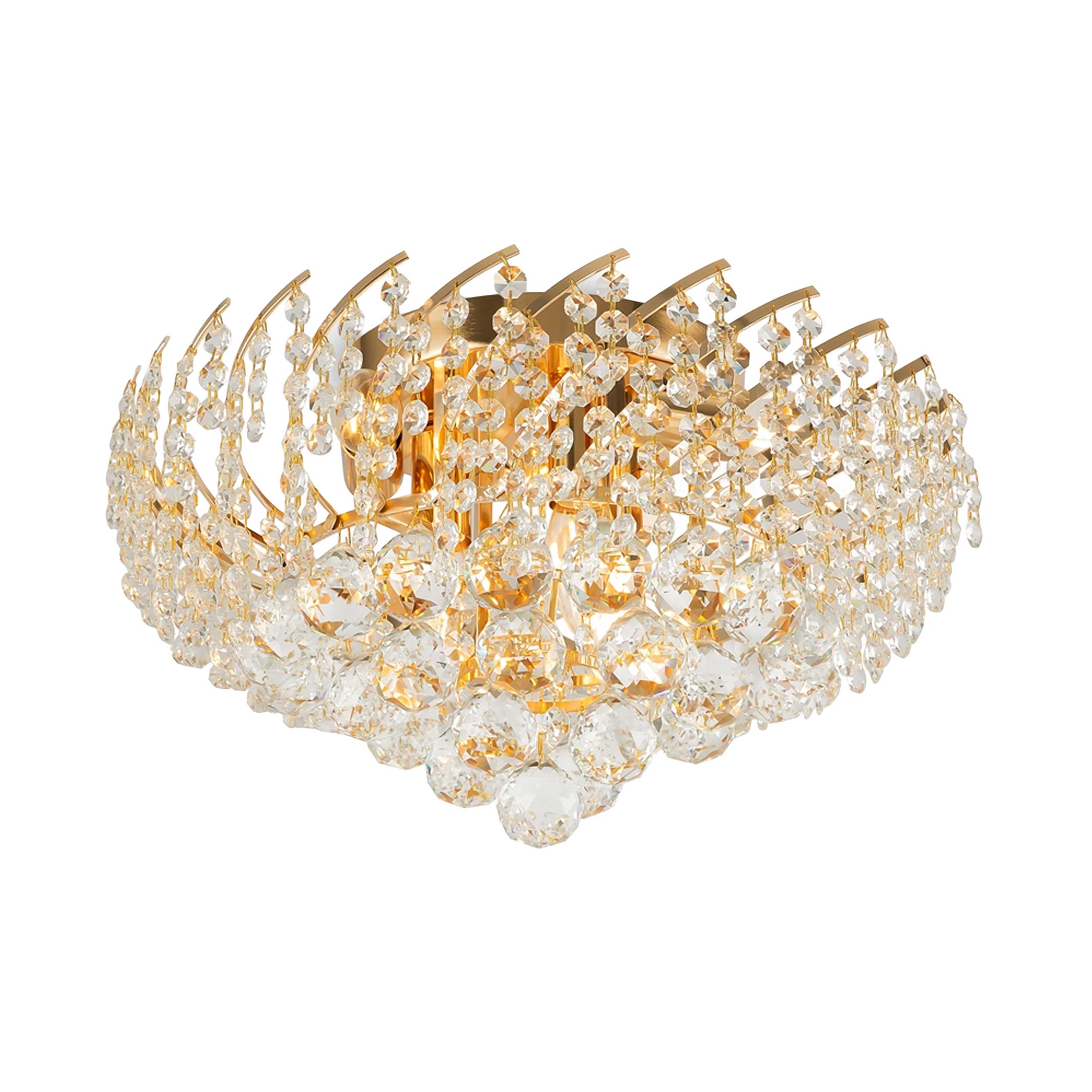 Maytoni Karolina E14 surface-mounted crystal light