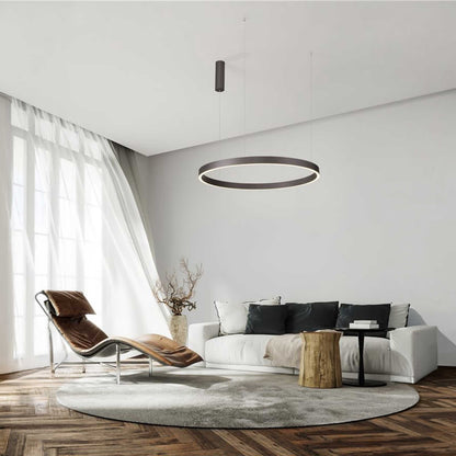 Nova Luce Elowen LED pendant round luminaire