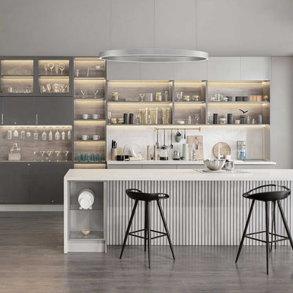 Nova Luce Elowen LED pendant round luminaire