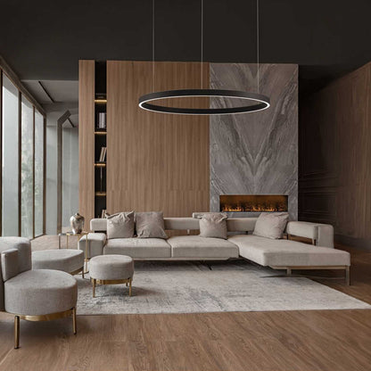 Nova Luce Elowen LED pendant round luminaire