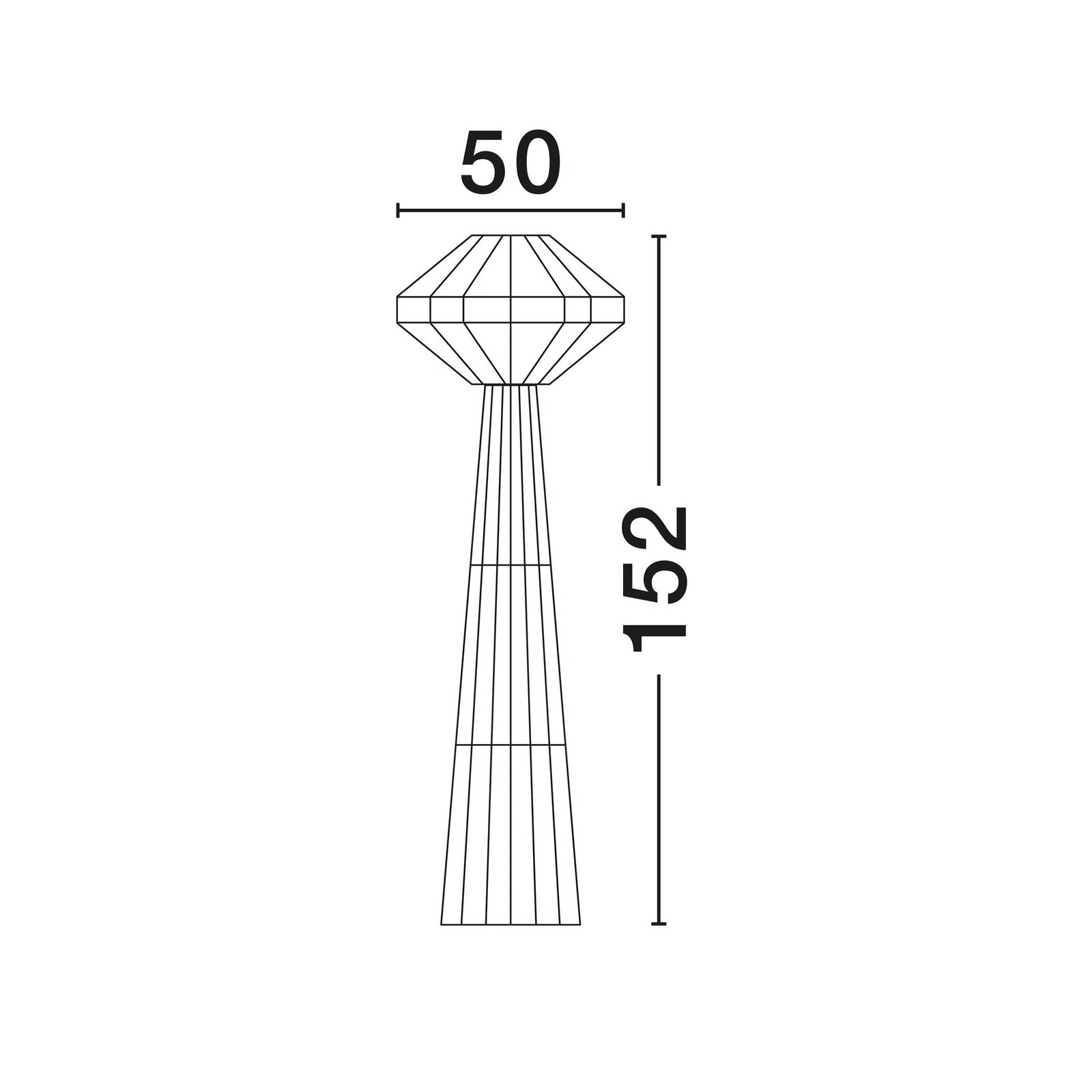 Nova Luce Abby E27 floor light