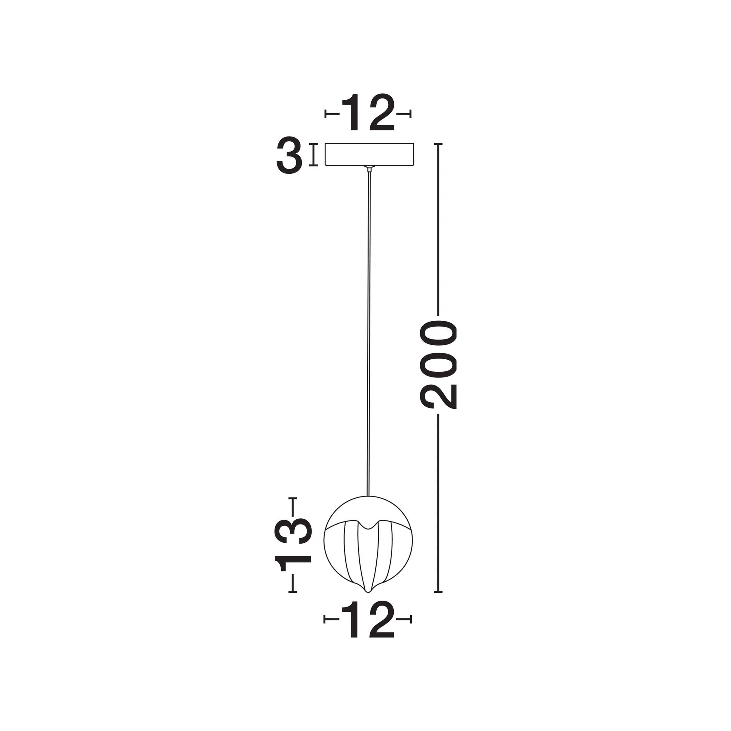 Nova Luce Alicia LED pendant light