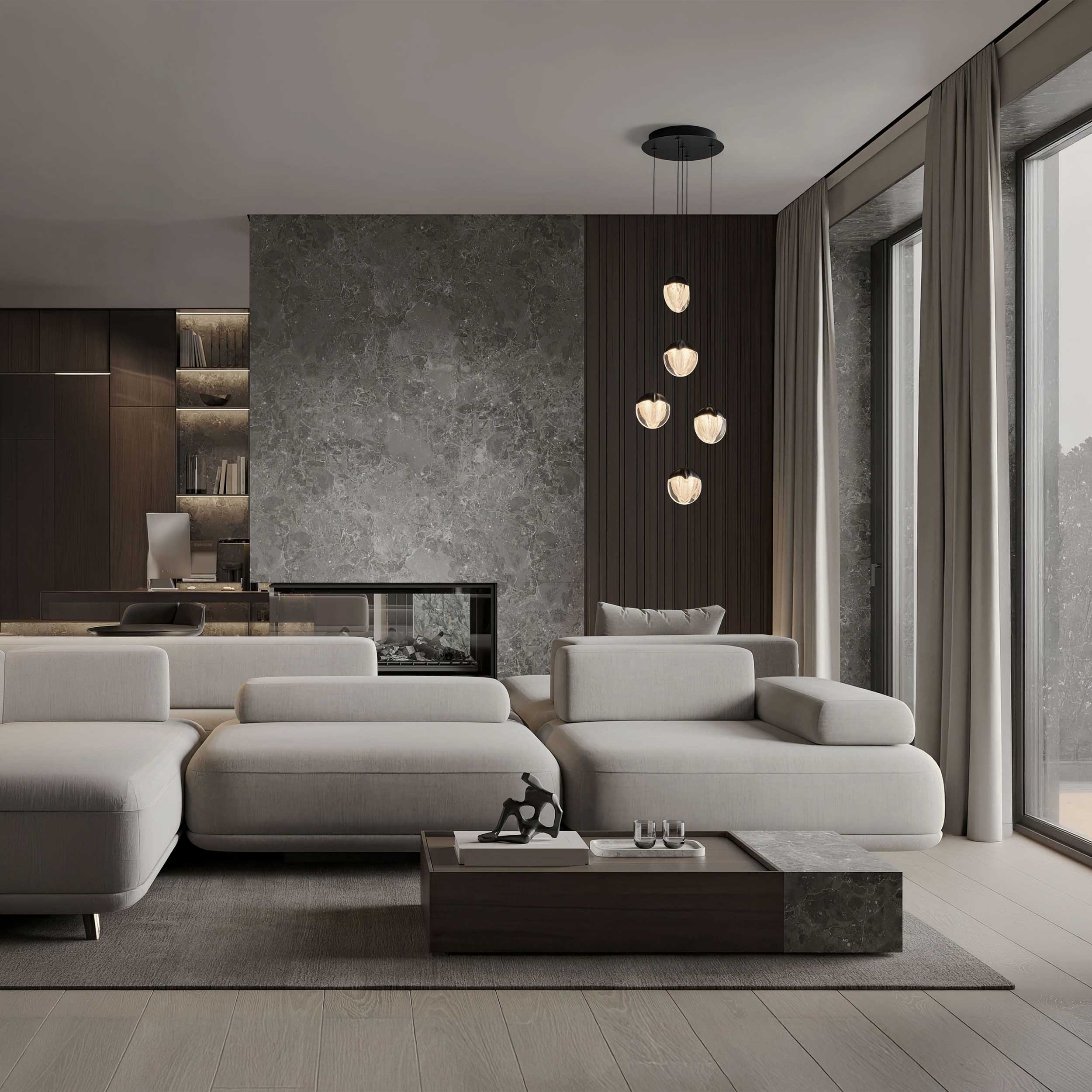 Nova Luce Alicia LED pendant light