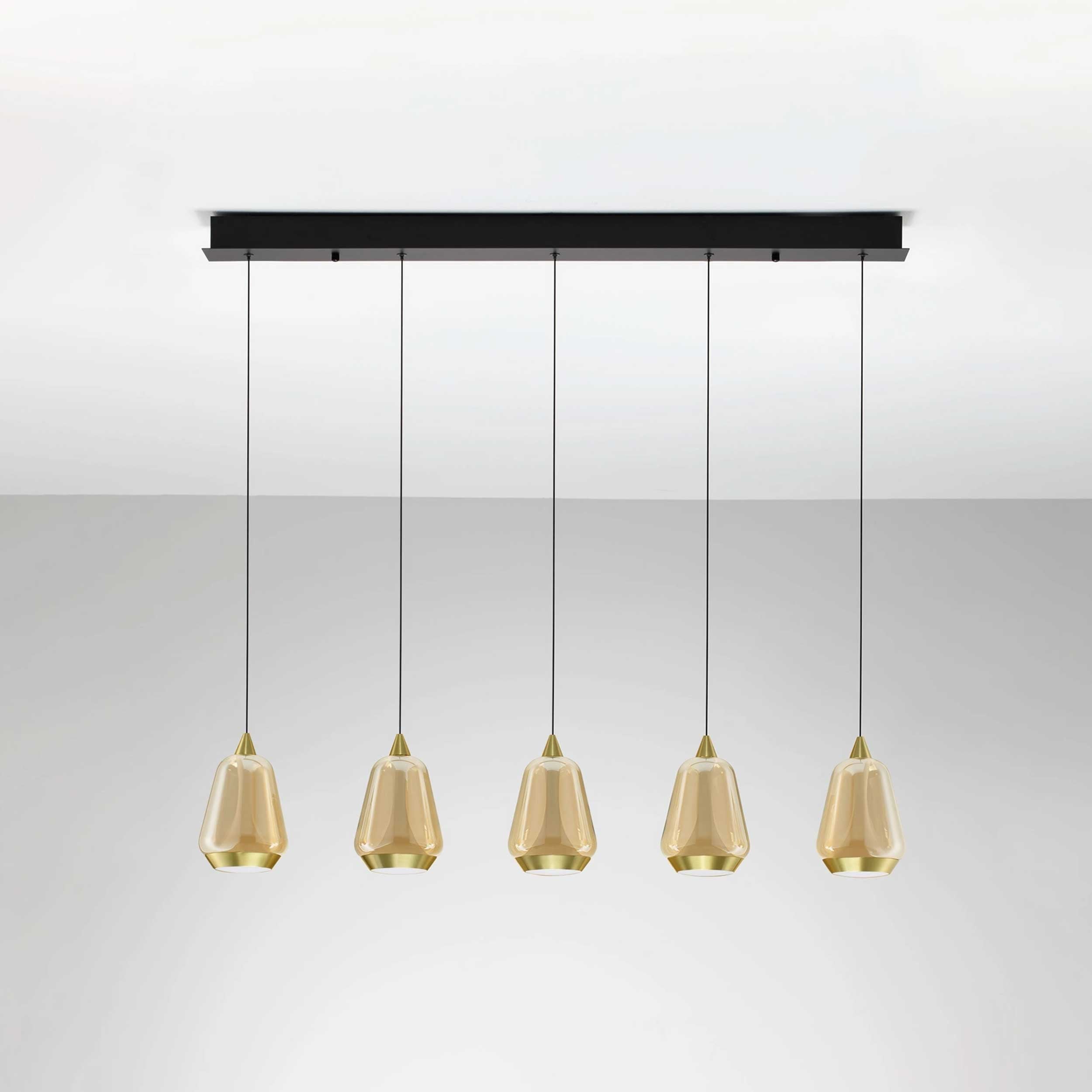 Nova Luce Alish LED pendant light linear