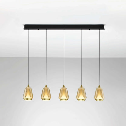 Nova Luce Alish LED pendant light linear