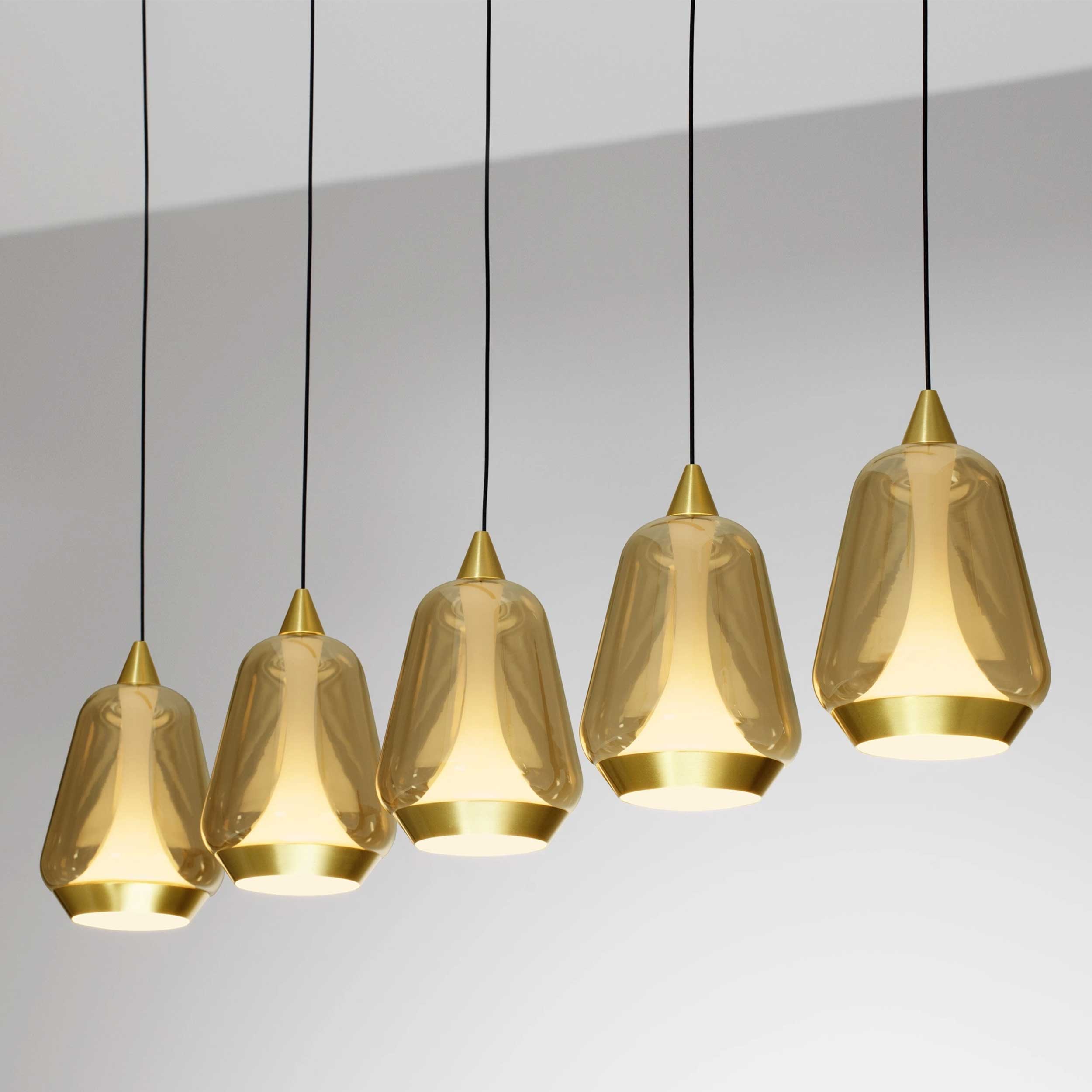 Nova Luce Alish LED pendant light linear