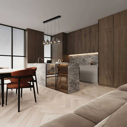 Nova Luce Alish LED pendant light linear