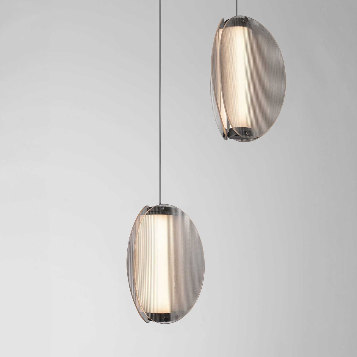 Nova Luce Noir LED Vertical Pendant light