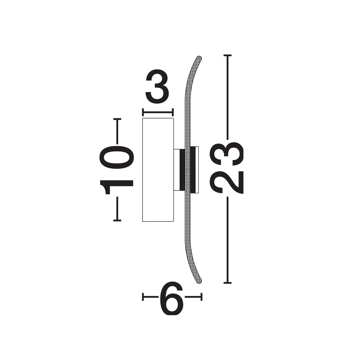 Nova Luce Sadie LED wall light