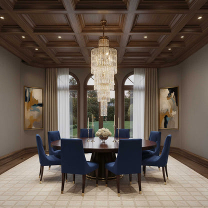 Maytoni Niagara E14 Crystal Pendant Chandelier