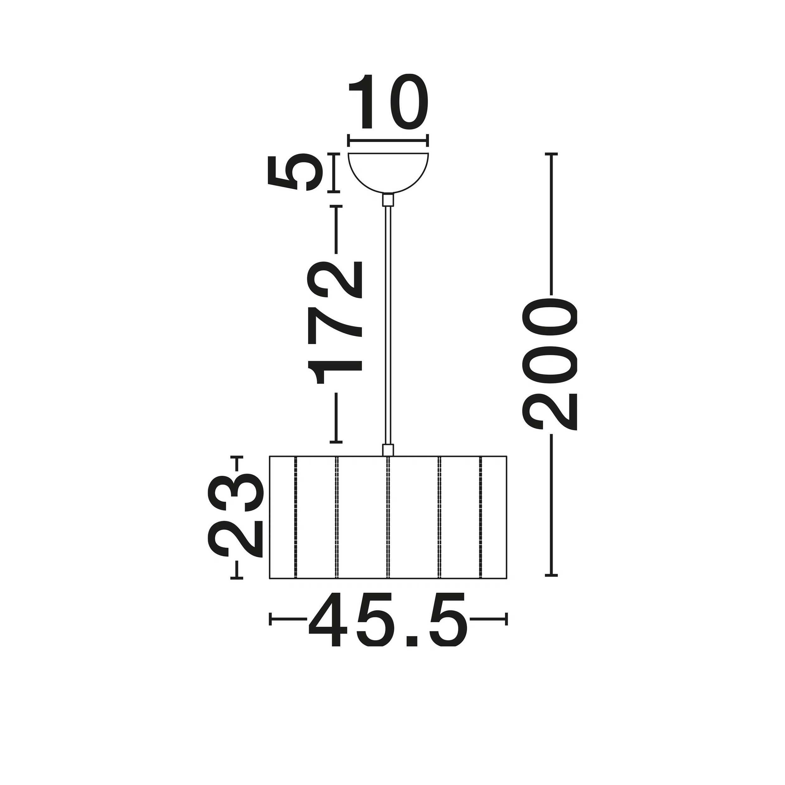 Nova Luce Alve E27 pendant light