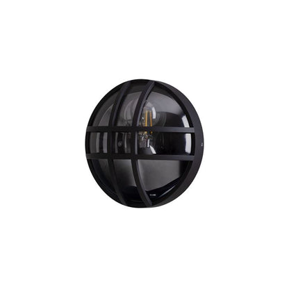 Nova Luce Amel E27 nástěnné kulaté svítidlo IP65