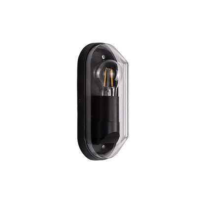 Nova Luce Amel E27 nástěnné oválové svítidlo IP65