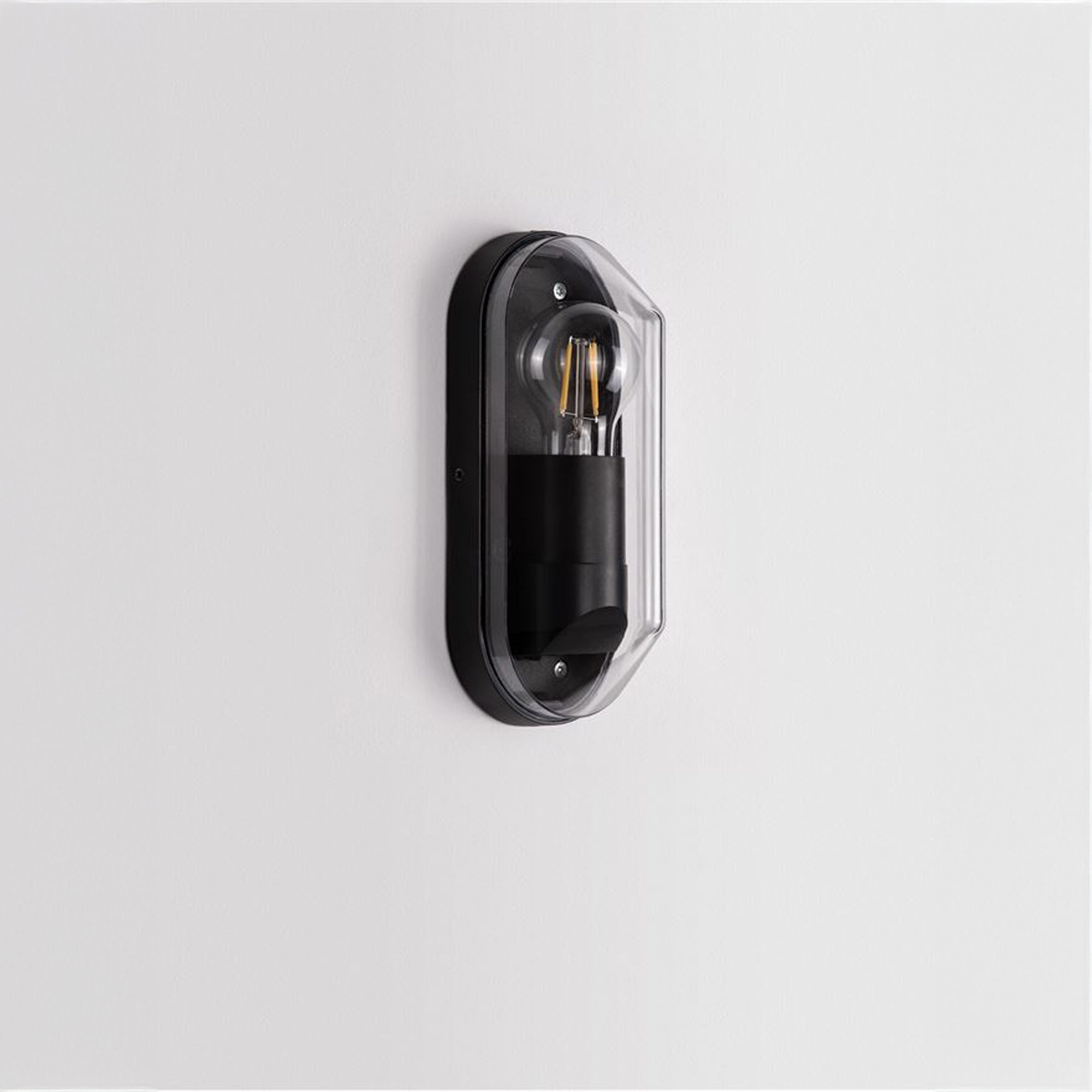 Nova Luce Amel E27 nástěnné oválové svítidlo IP65
