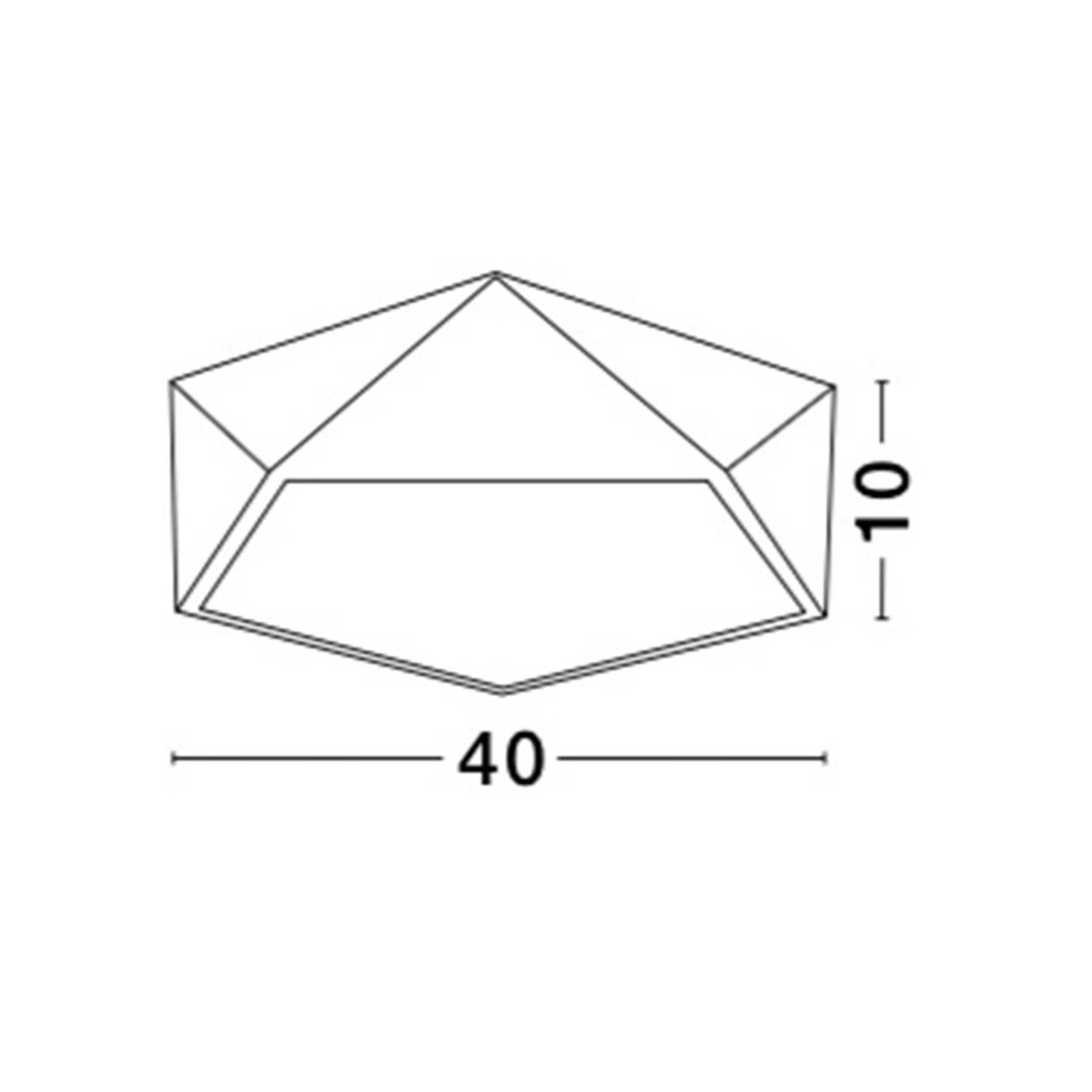 Nova Luce Darius E27 ceiling light