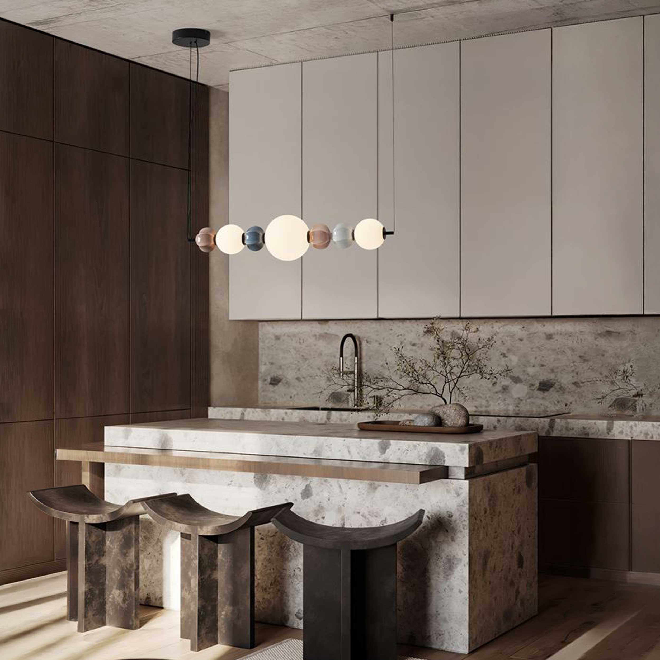 Nova Luce Dazz LED pendant light vertical