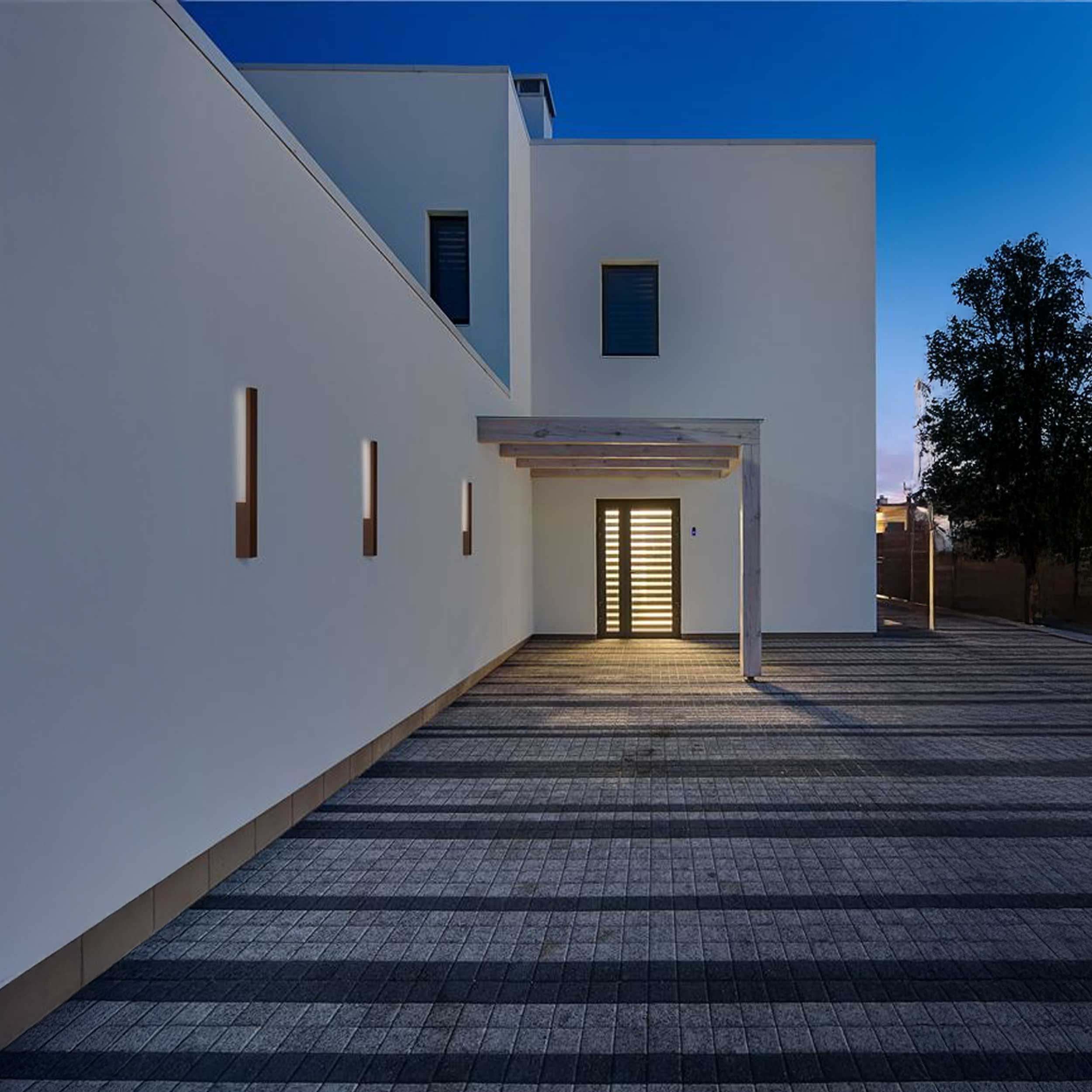 Nova Luce Isos wall mounted exterior light IP65