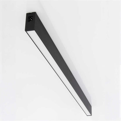 Nova Luce Lina Opal LED linear surface-mounted ceiling light connectable
