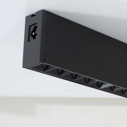 Nova Luce Lina Antiglare LED linear surface-mounted ceiling light connectable