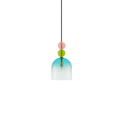 Nova Luce Murano E14 skleněné závěsné svítidlo