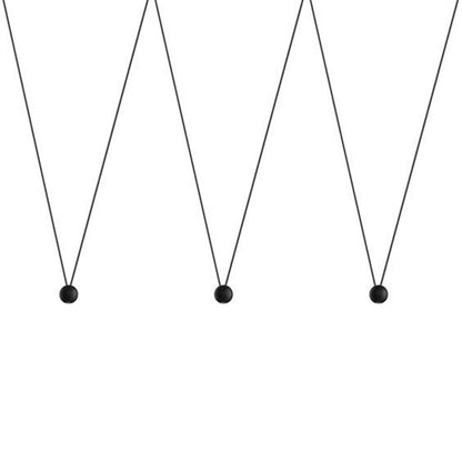Nova Luce Nocci LED pendant light with cable suspension