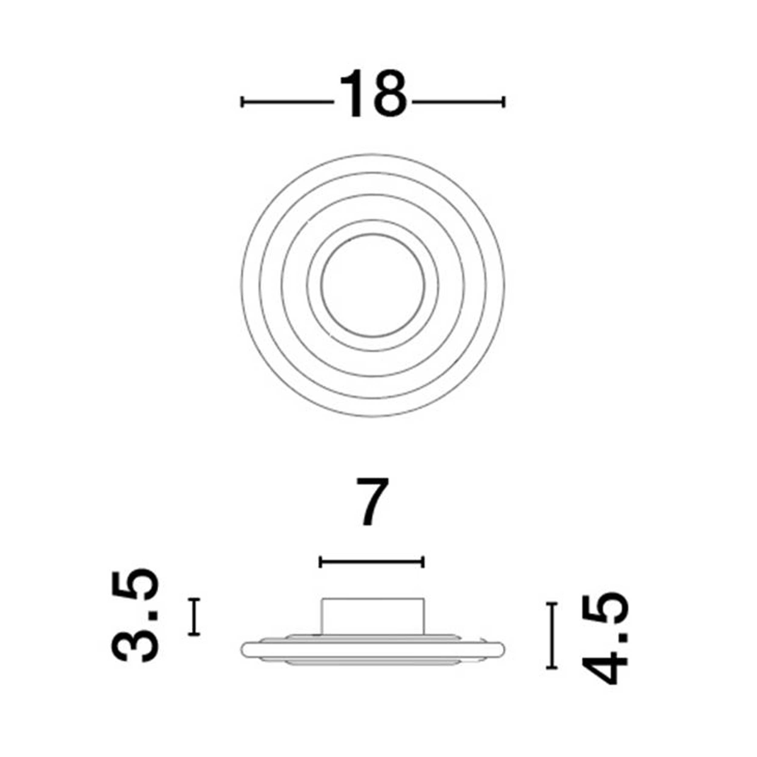 Nova Luce Onrid E27 wall light