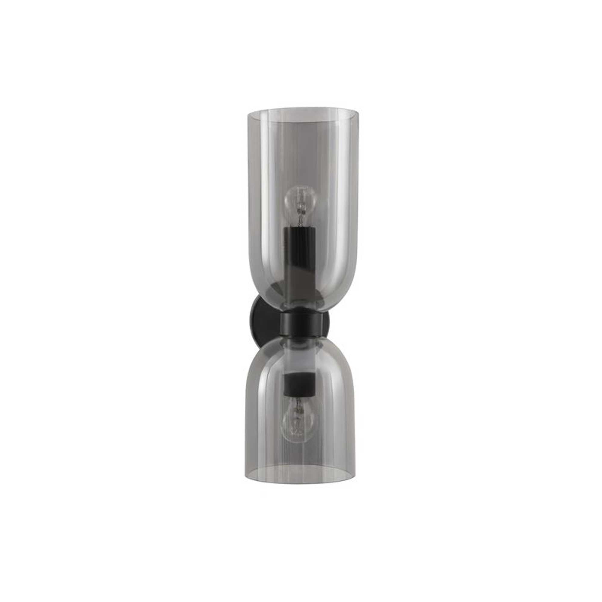 Nova Luce Palmer E27 glass wall lamp