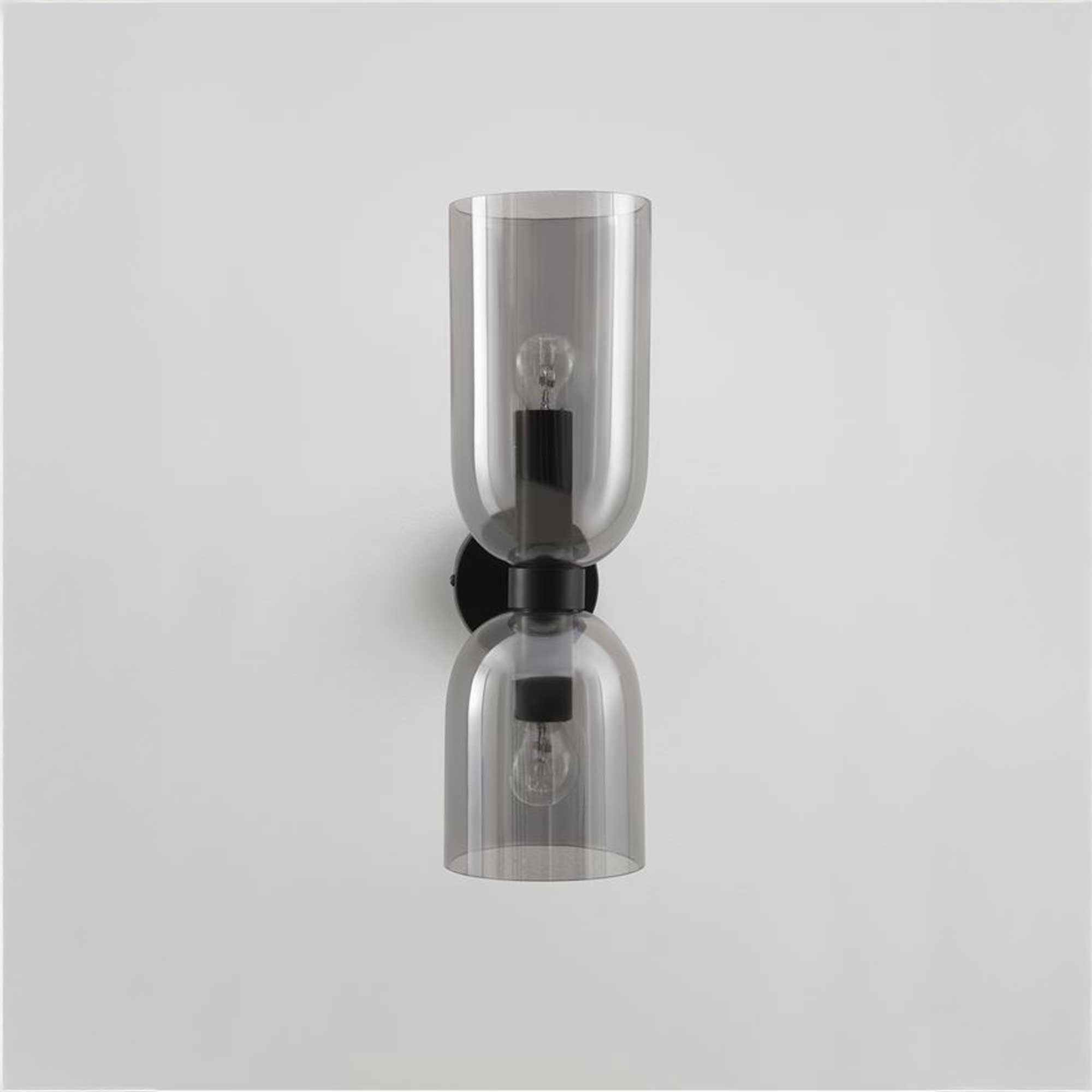 Nova Luce Palmer E27 glass wall lamp
