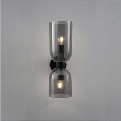 Nova Luce Palmer E27 glass wall lamp