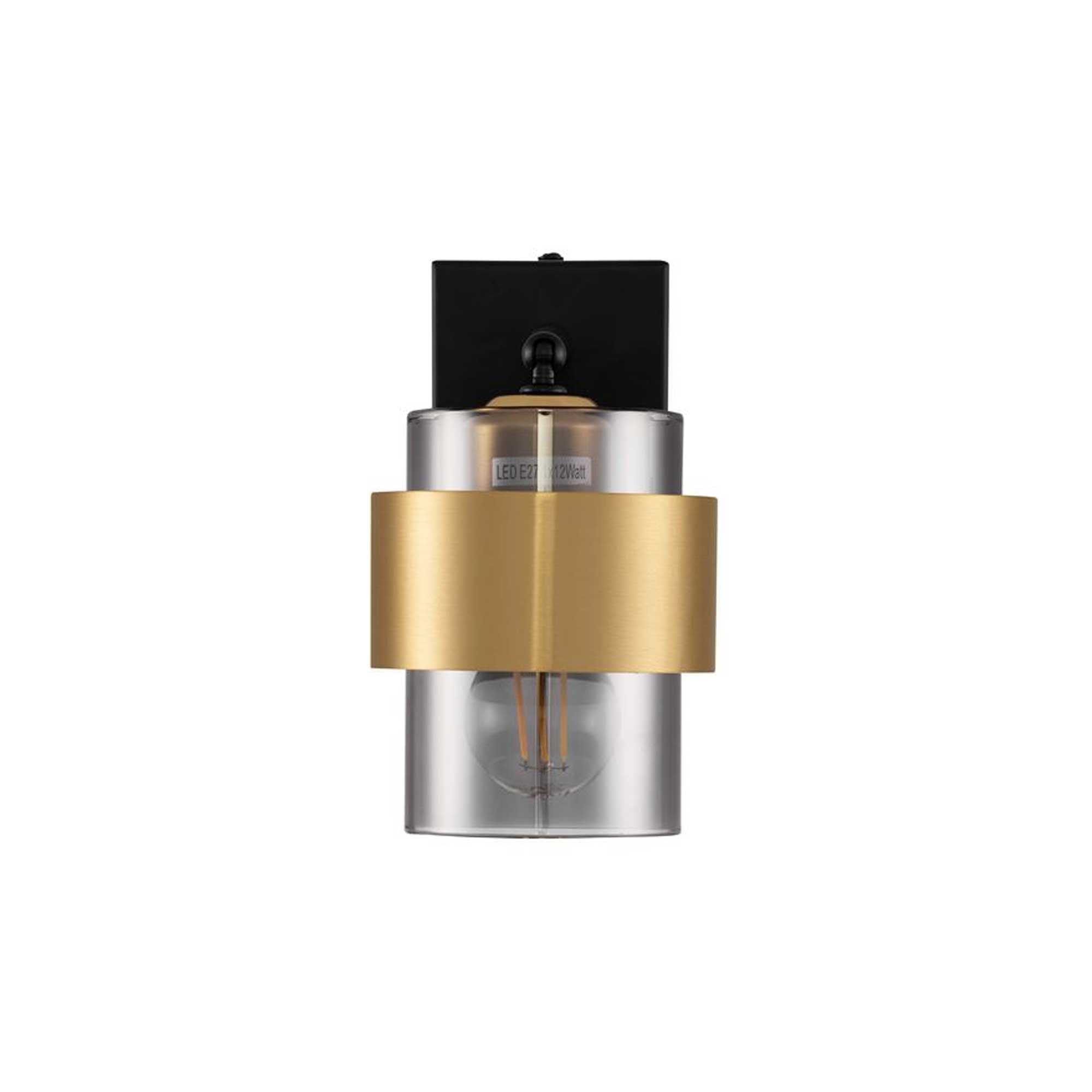 Nova Luce Sianna E27 glass wall lamp