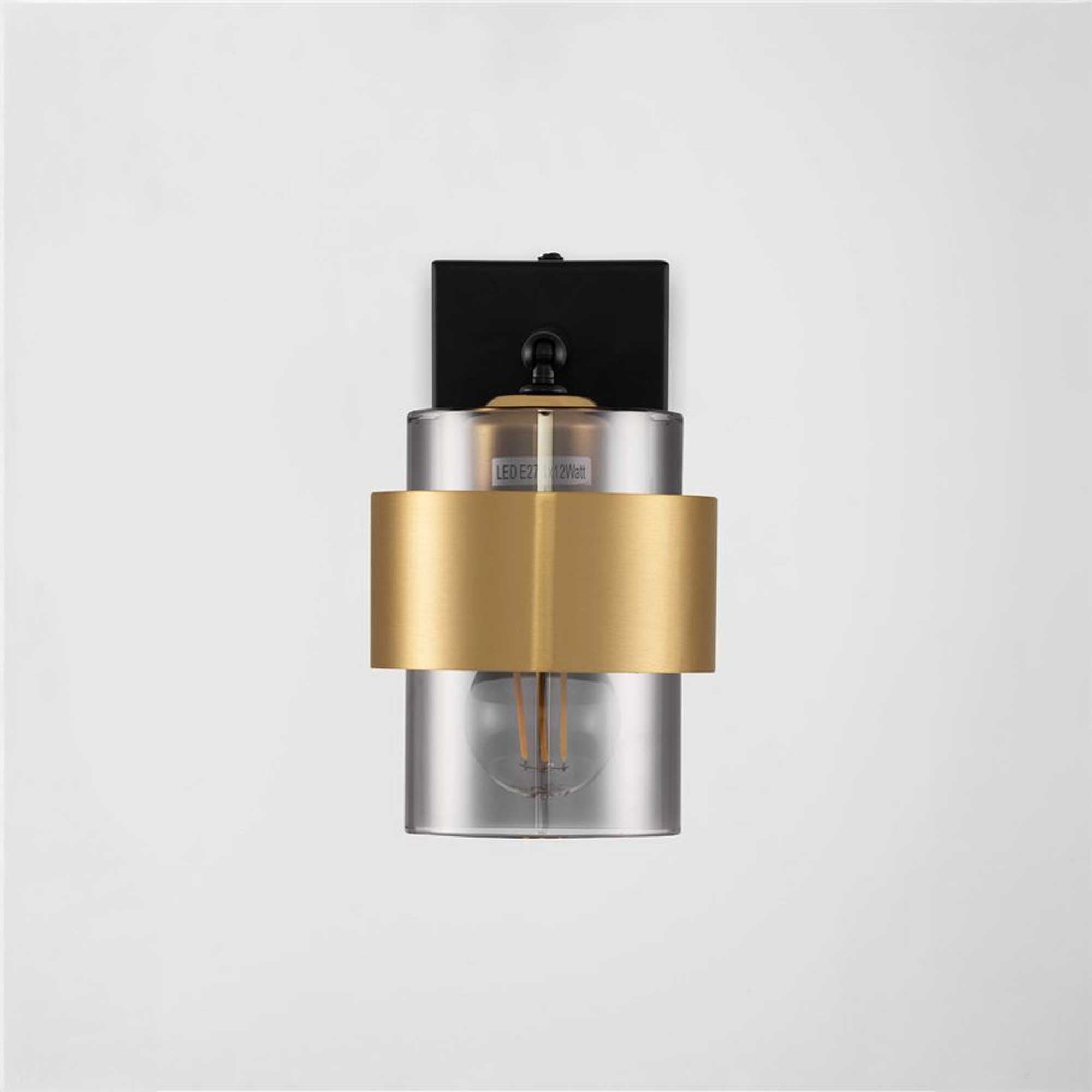 Nova Luce Sianna E27 glass wall lamp