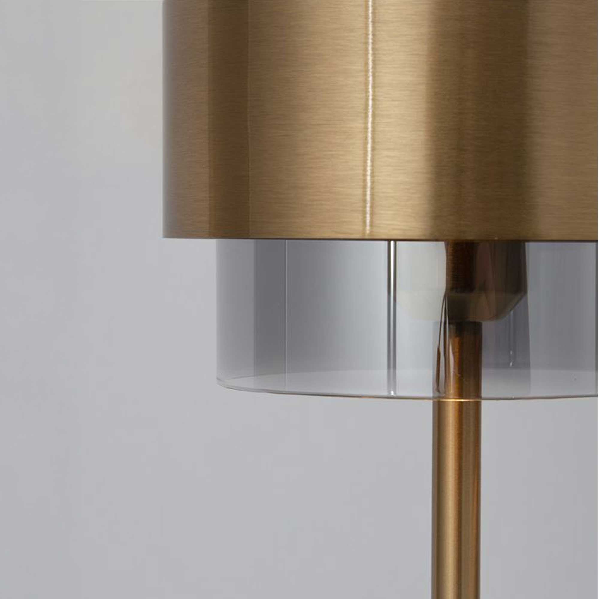 Nova Luce Sianna E27 glass table lamp