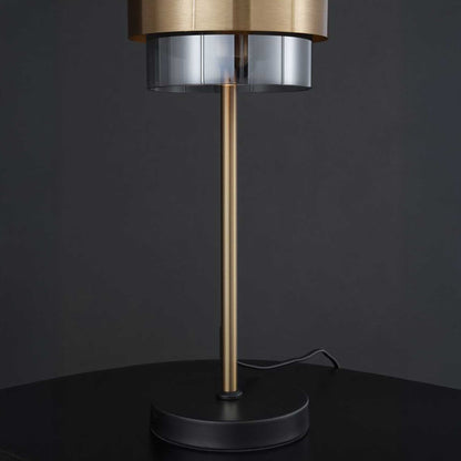 Nova Luce Sianna E27 glass table lamp