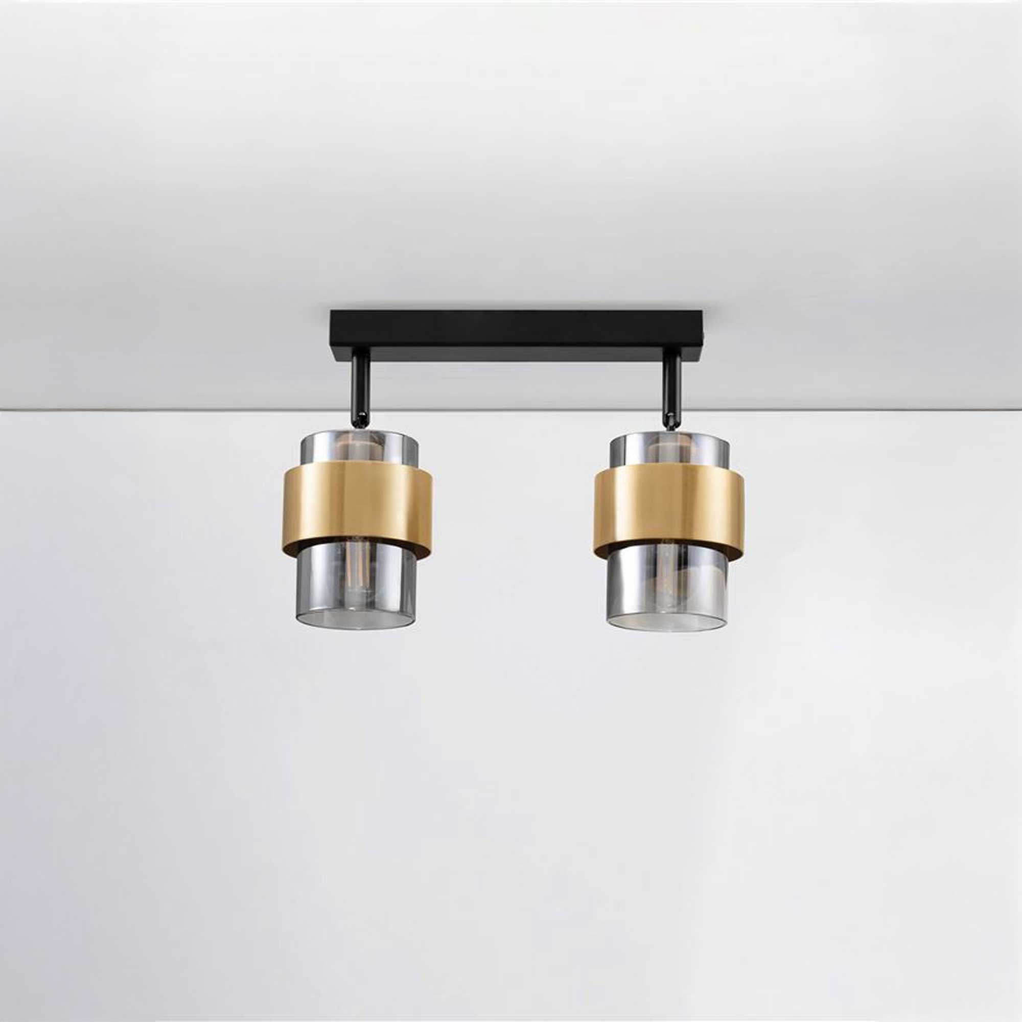 Nova Luce Sianna E27 glass ceiling light