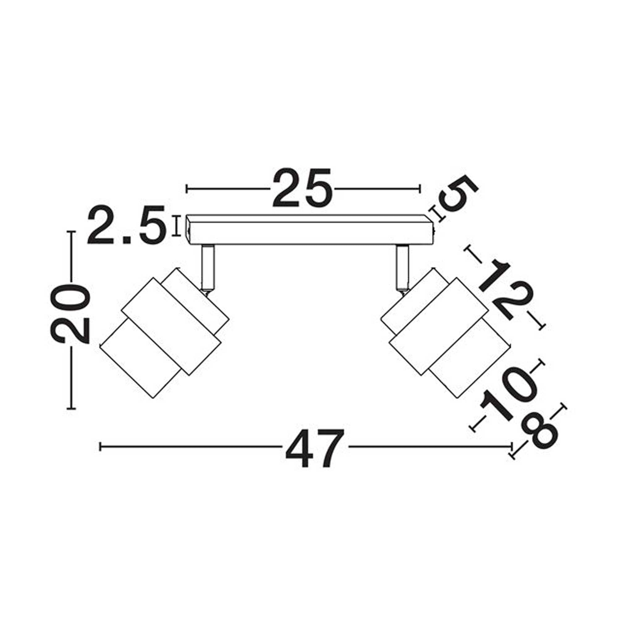 Nova Luce Sianna E27 glass ceiling light