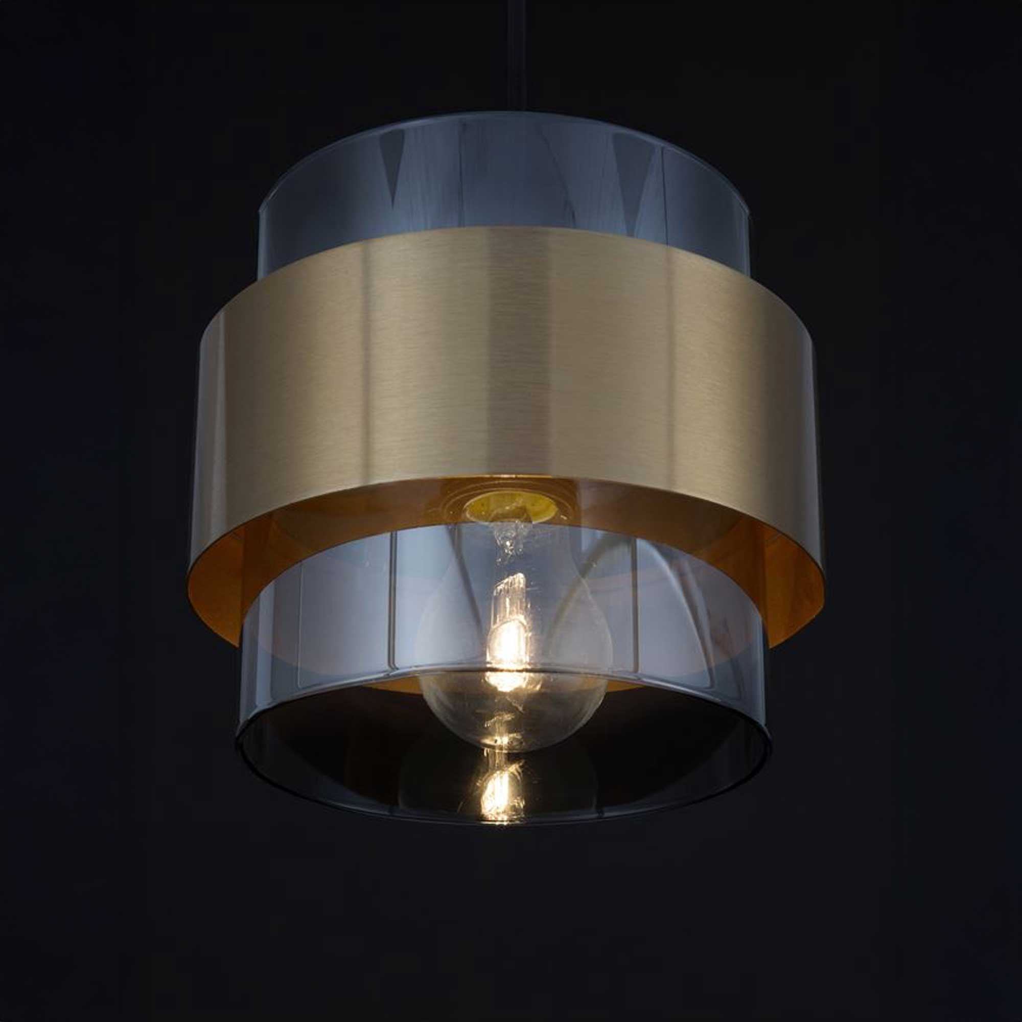 Nova Luce Sianna E27 glass pendant lamp