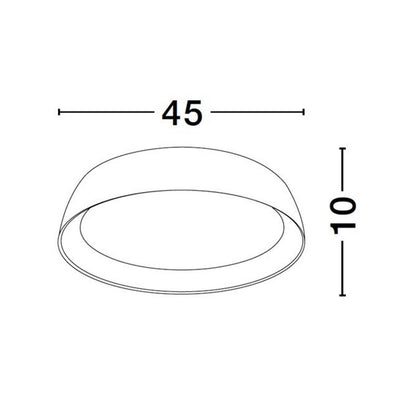 Nova Luce Sigi LED ceiling light