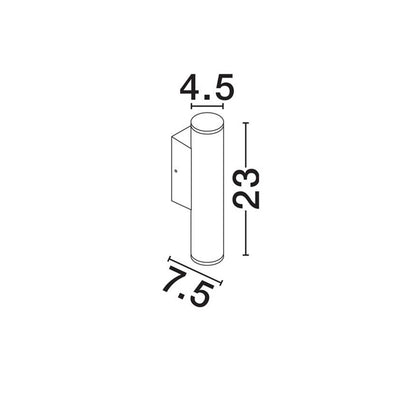 Nova Luce Torrin wall light IP65
