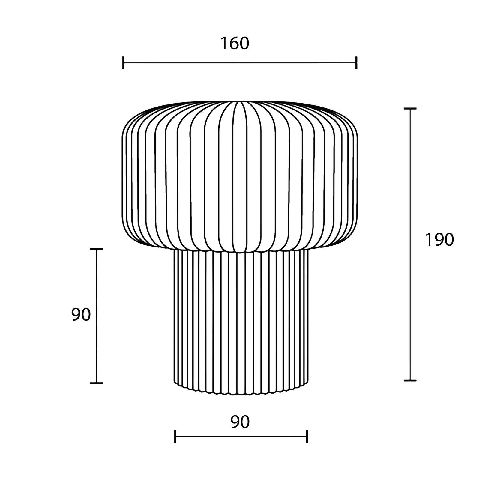 Maytoni Omaggio G9 table light