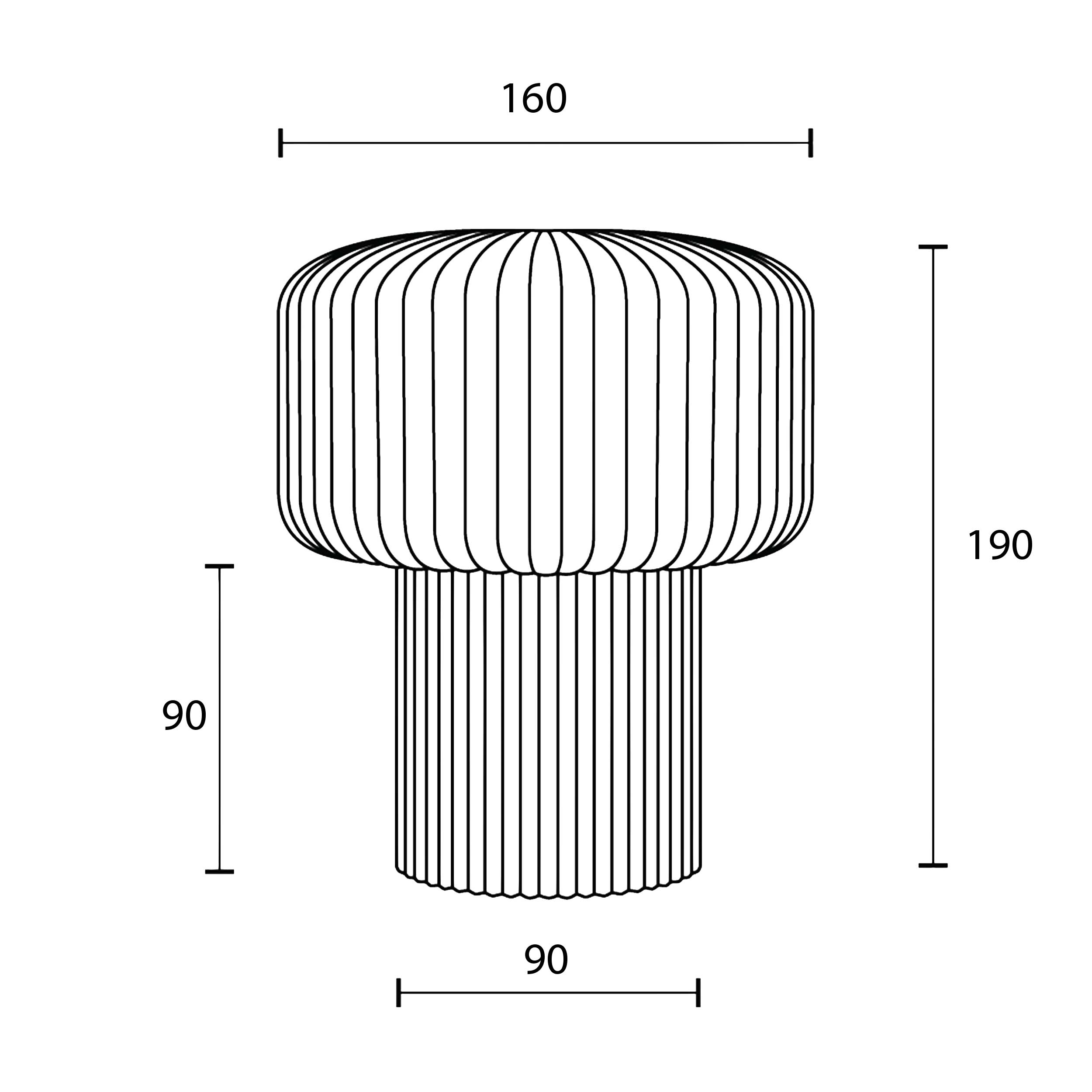 Maytoni Omaggio G9 table light
