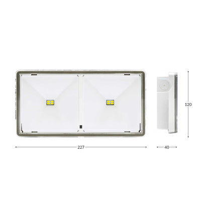 TM.ONTEC S20 M1 ST LED antipanické nouzové osvětlení IP65