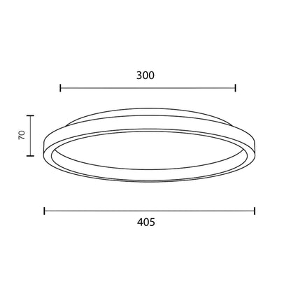 Maytoni Orign LED surface-mounted light