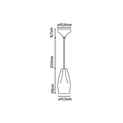 Marset Pleat Box E27 pendant light