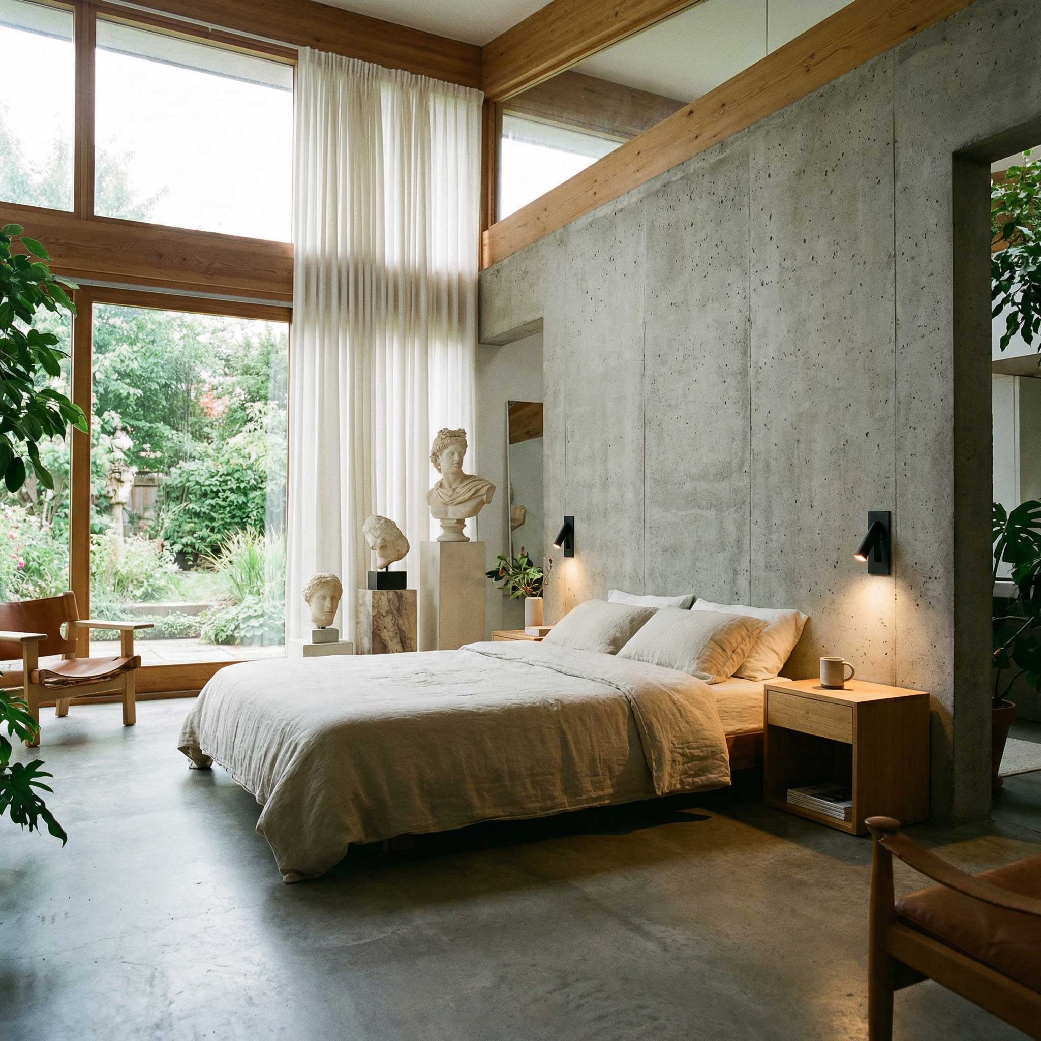 Reading spot LED S wall recessed furniture luminaire