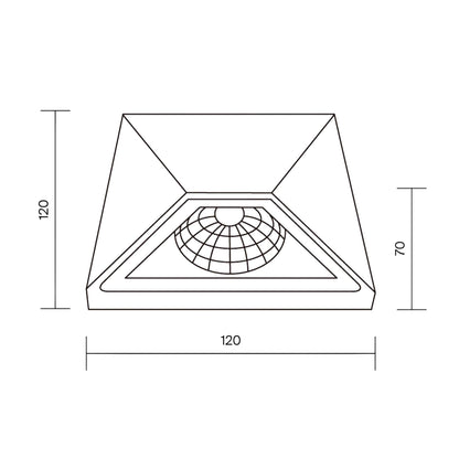 Maytoni Beekman LED exterior wall light
