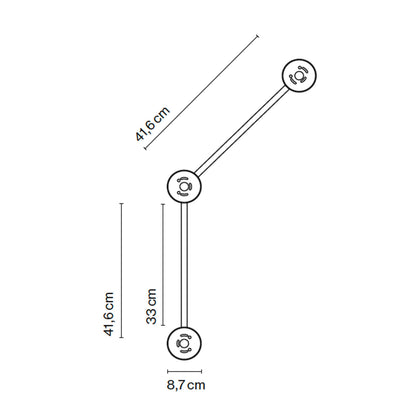 Connection module for lighting Marset Caramel LED