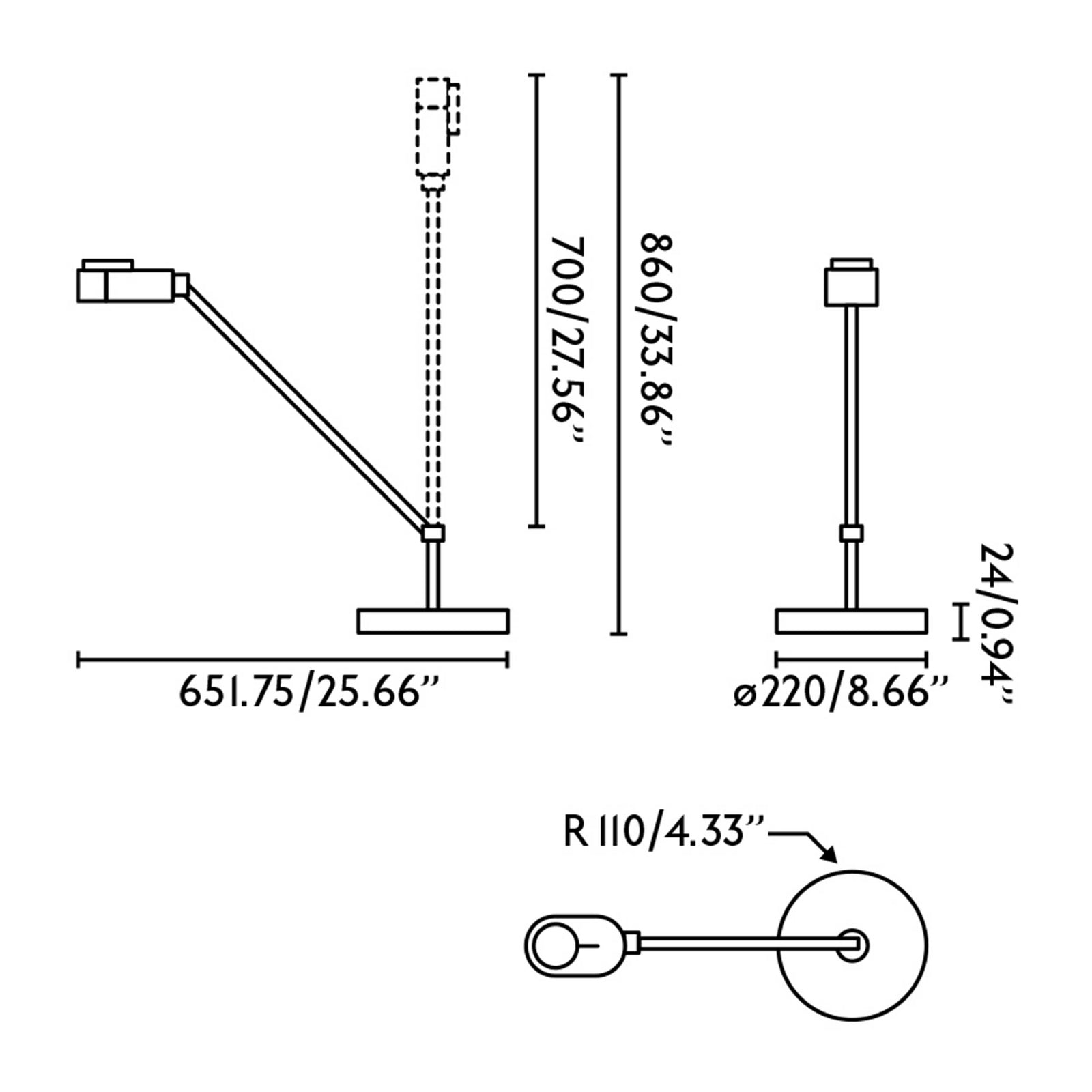 Faro Inviting LED table light