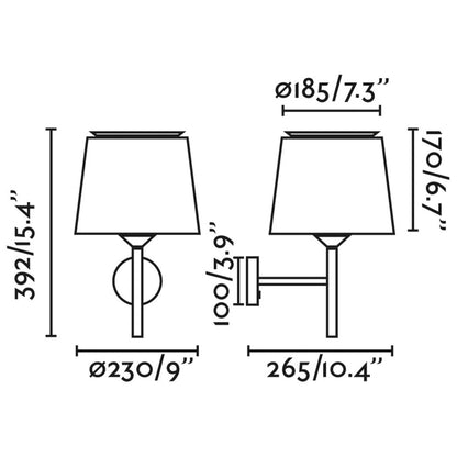 Faro Berni E27 table light