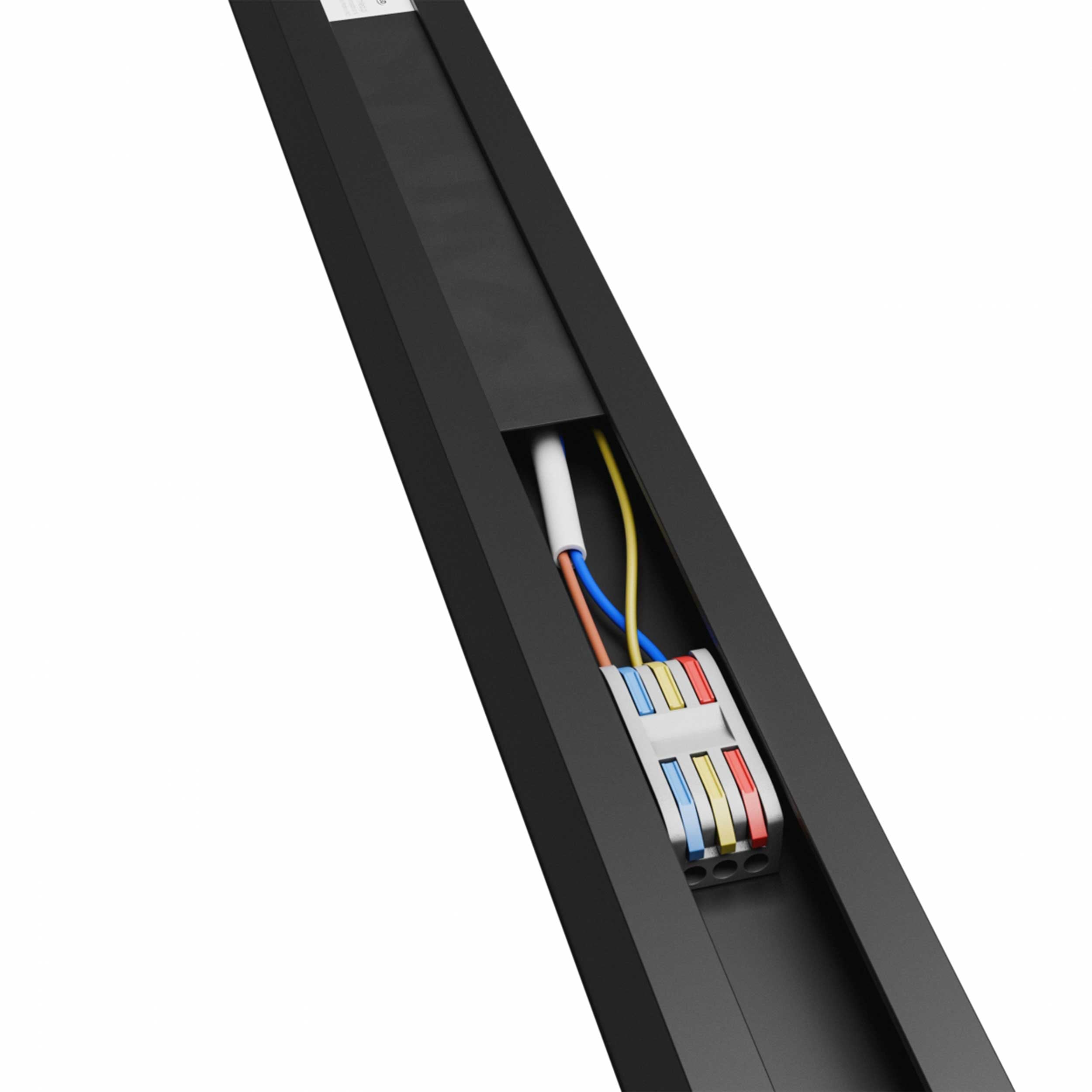 Spectrum ALLDAY Basic LED ceiling linear light 2700/4000/6000K black